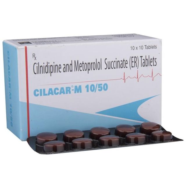 Cilacar M 10/50 Tablet