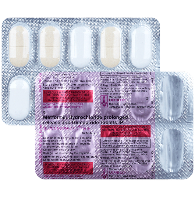 Gluconorm G 0.5 Forte Tablet PR