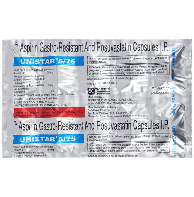 Unistar 5/75 Capsule
