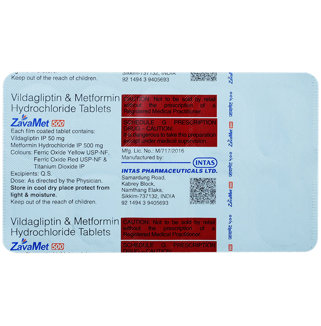 Zavamet 500 Tablet