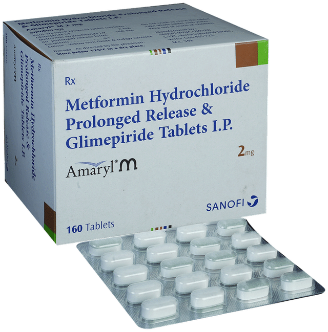 Amaryl M 2Mg Tablet Pr