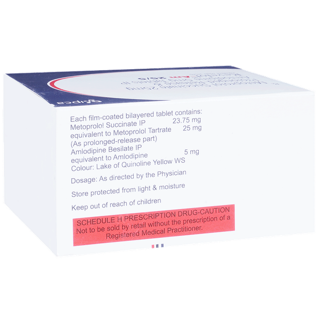 Revelol AM 25/5mg Tablet