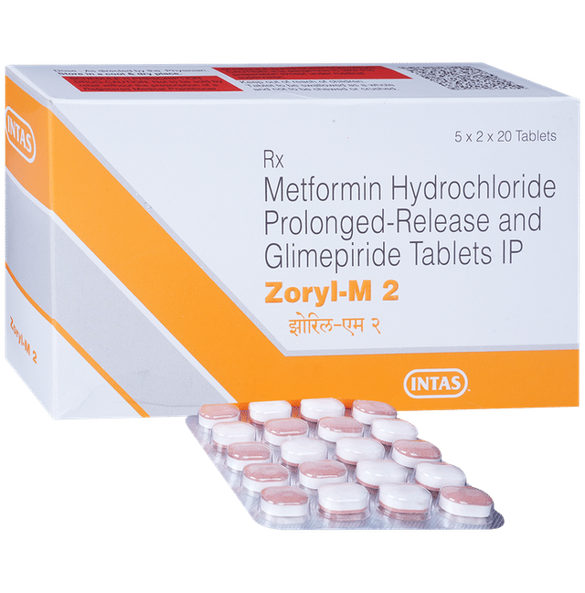 Zoryl M 2 Tablet PR