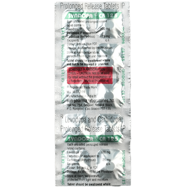 Syndopa Cr 125 Tablet