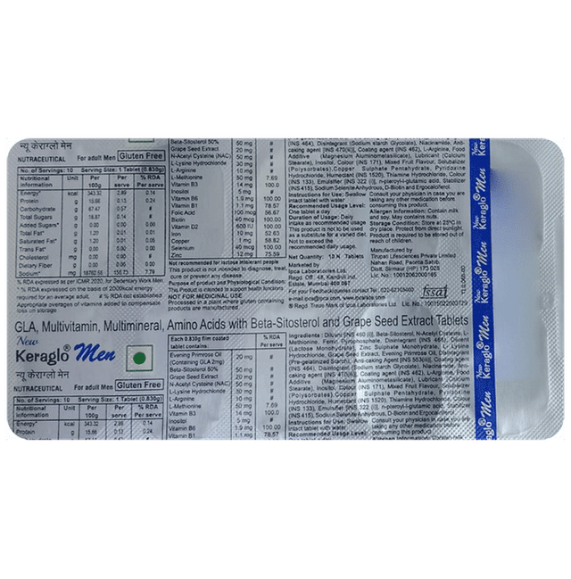 Keraglo Men Tablet