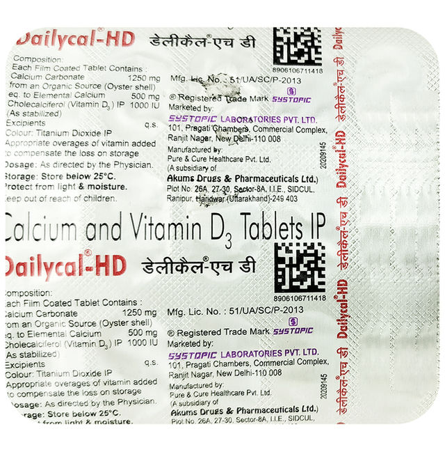 Dailycal HD Tablet