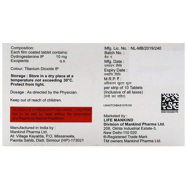 Dydroboon Tablet