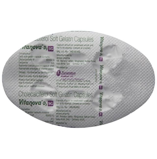Vitanova D3 SG Capsule