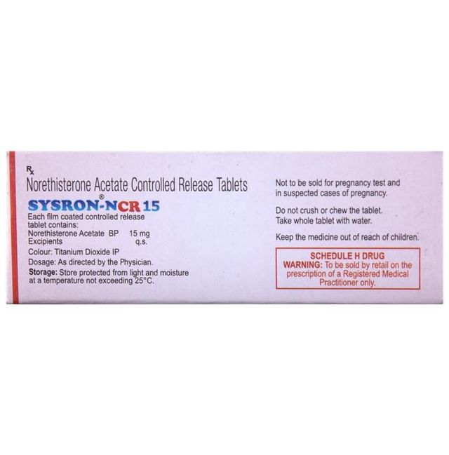 Sysron NCR 15 Tablet