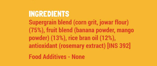 Slurrp Farm No Salt No Sugar Mango Banana Teething Puffs