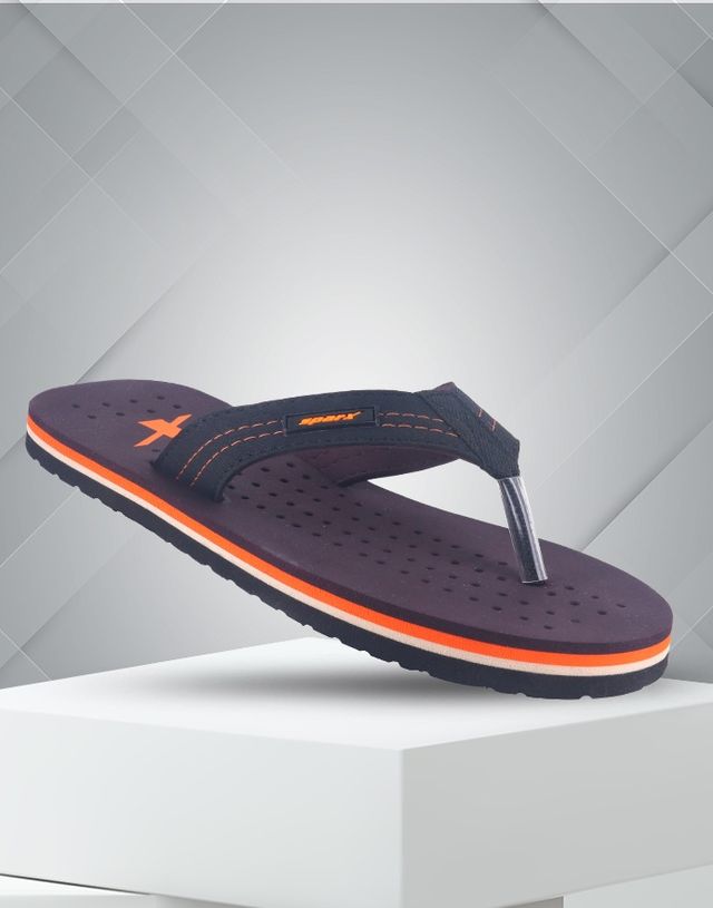 Sparx Slippers For Mens Hotsell (Buy Sparx Slippers SFG-517 Black Brown For  Men UK Online)