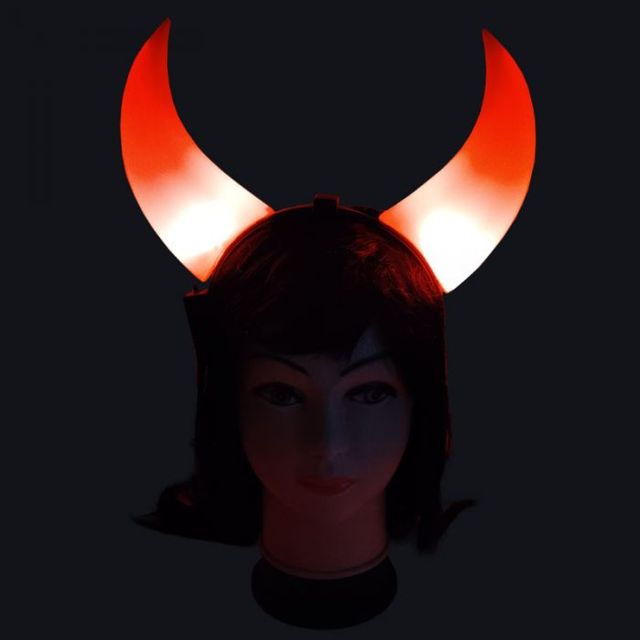 Gullak Devil LED Horns For Party - Assorted