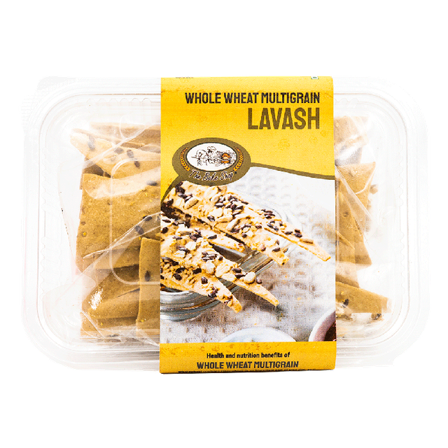 The Bake Shop Whole Wheat Multigrain Lavash