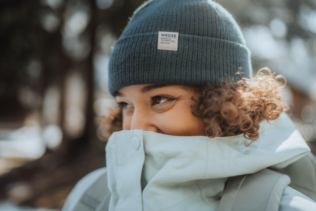 Decathlon Unisex Acrylic Beanie | Forest Green - Free Size