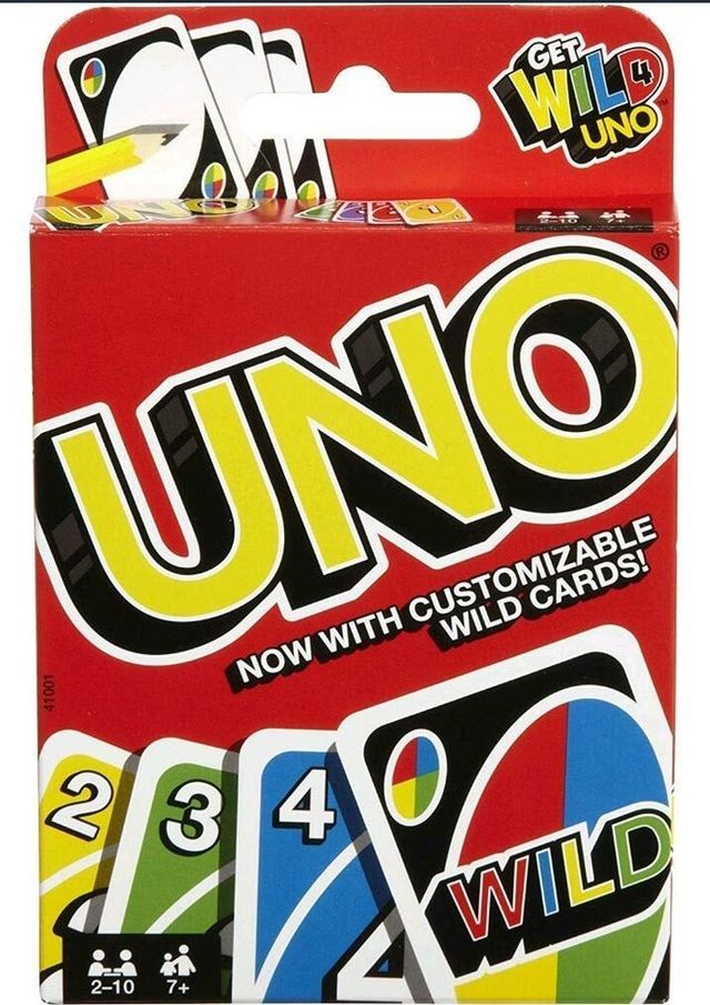 Mattel Uno Playing Card Game