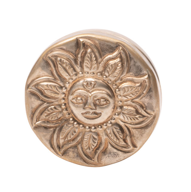 Pujashree Kuber Stone in Silver box |Symbol Of Bhagwan Kuber | Growth & Success