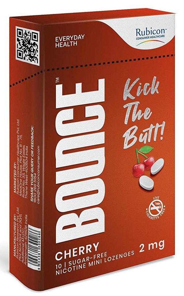 Rubicon Bounce Nicotine Lozenges 2mg Cherry 