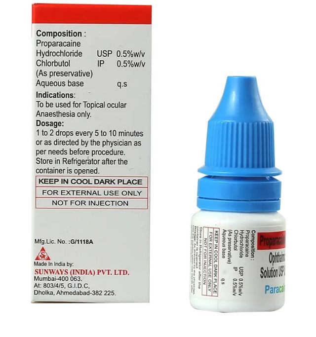 Paracain Eye Drops