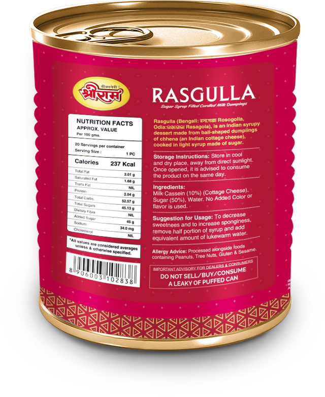 Shree Ram Rasgula