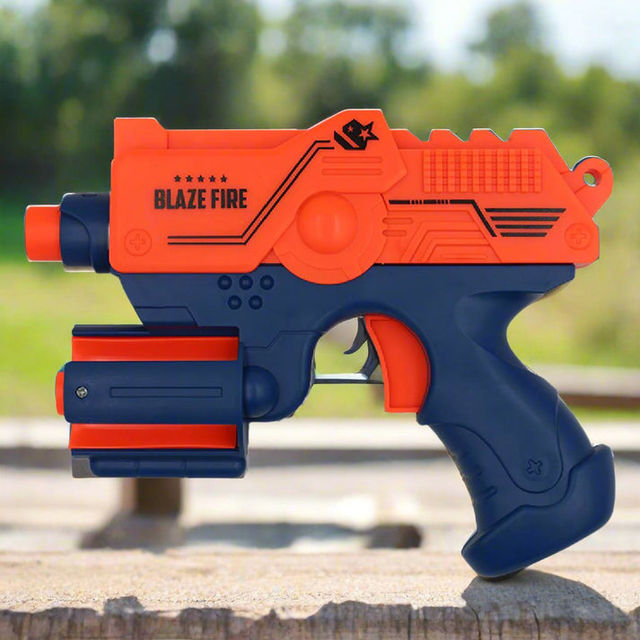Toybharat Blaze Fire Gun |Multicolour| Gun Toy | Intractive | Activity Toy