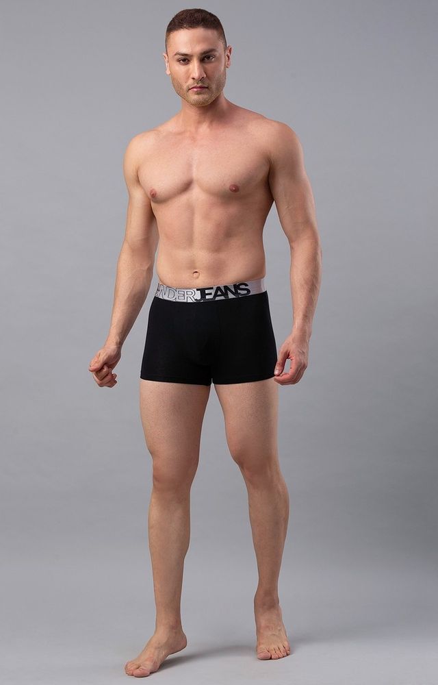 Underjeans by Spykar Men's | BlackTrunk - XL