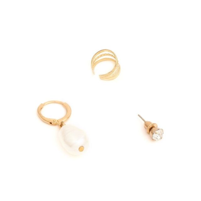 JustPeachy Women's Earrings - Gold | LPSS21-160