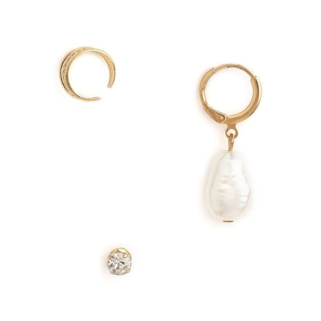 JustPeachy Women's Earrings - Gold | LPSS21-160