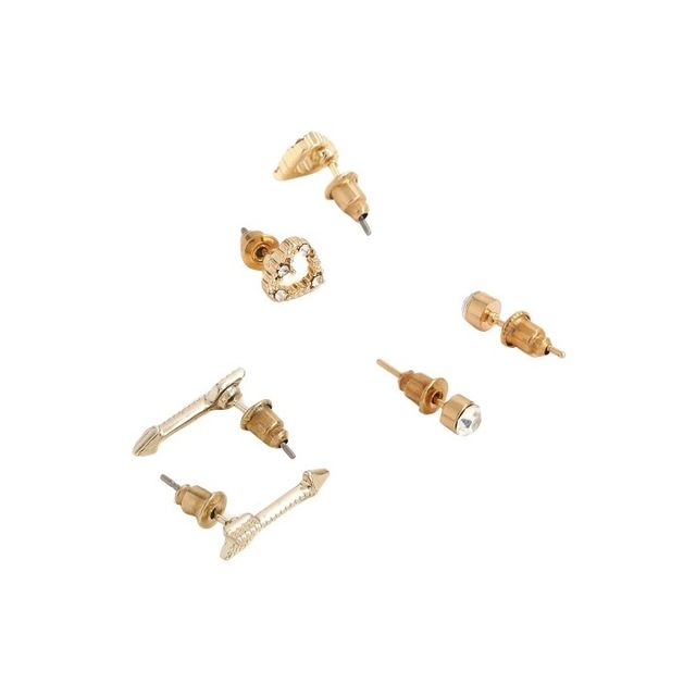 JustPeachy Women's Earrings - Gold | LPSS21-57