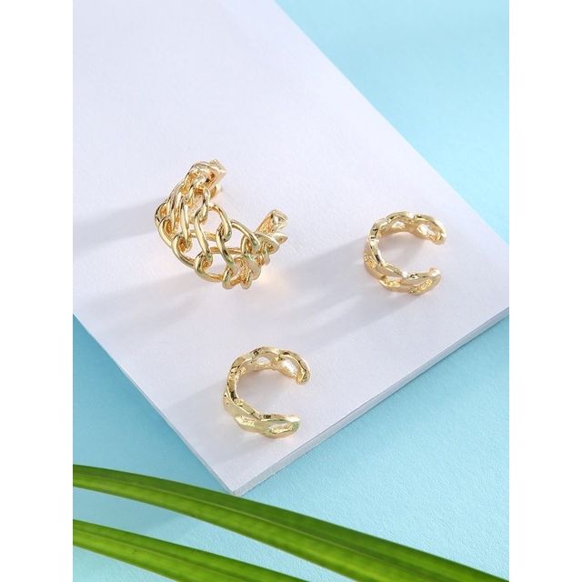 JustPeachy Women's Earrings - Gold | Onesize | LPSS21-157