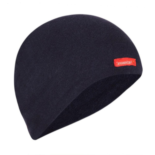 Fabseasons Unisex Solid Cotton Skull Cap | Blue - Free Size