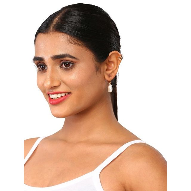 JustPeachy Women's Earrings - Gold | LPSS21-160