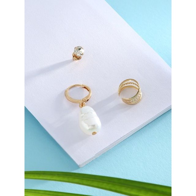 JustPeachy Women's Earrings - Gold | LPSS21-160