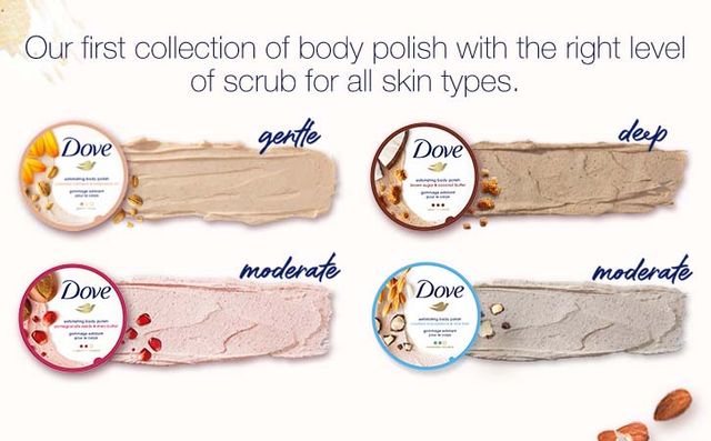 Buy Dove Exfoliating Body Polish Scrub Crushed Almond And Mango Butter For  Dry Skin at ₹524 | Instant Online Delivery | Zepto