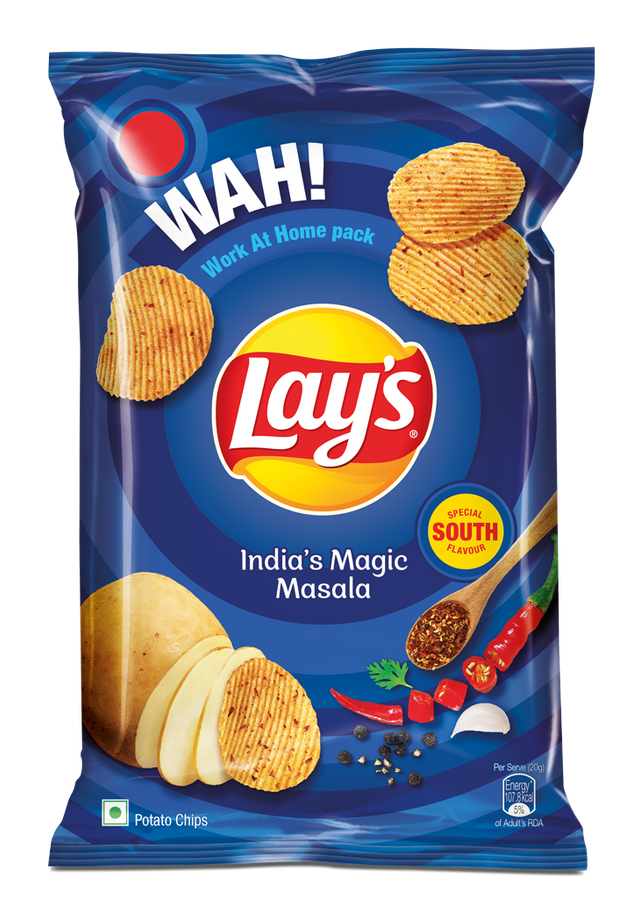 Lay's India's Magic Masala Potato Chips 48 g Combo