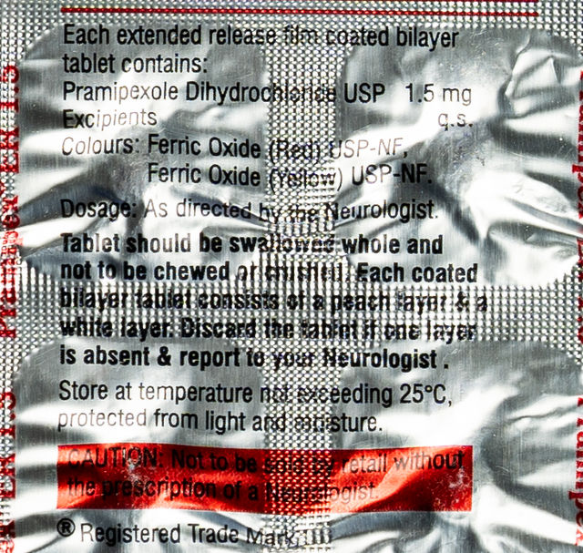 Pramipex Er 1.5 Tablet