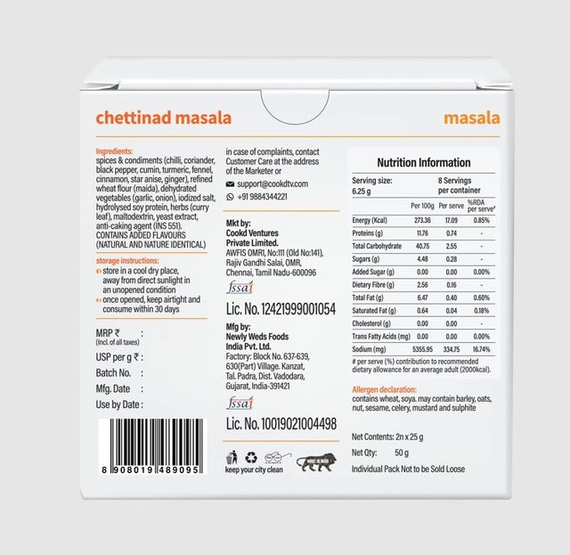 Cookd Chettinad Masala