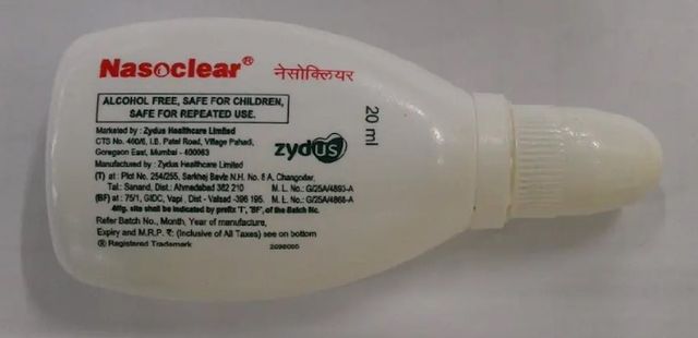 Nasoclear Saline Nasal Spray