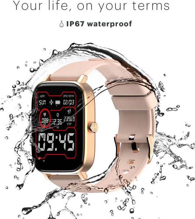 Noise Colorfit Icon 2 Smartwatch  Women's Edition with Bluetooth Calling | 1.8" Display | SpO2 Sensor - Rose Pink