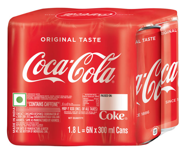 Coca Cola Soft Drink Can