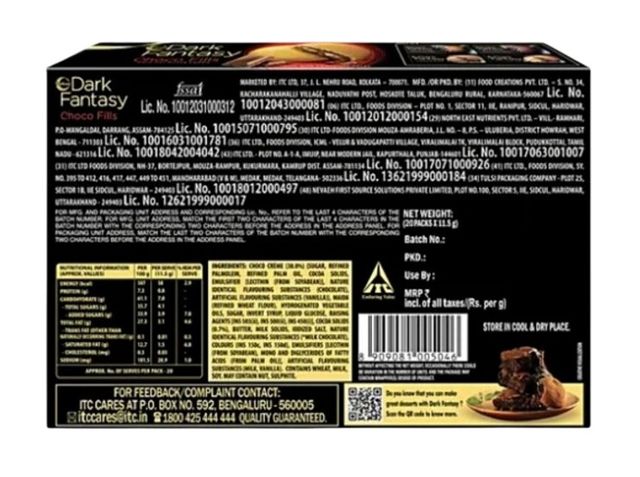 Sunfeast Dark Fantasy Choco Fills | Original Filled Cookies with Choco Crème | Perfect Snack 230 g Combo