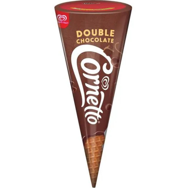 Kwality Wall's Cornetto Double Chocolate Cone Combo