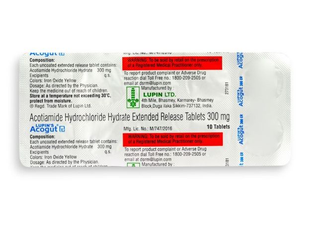 Acogut 300 Tablets ER