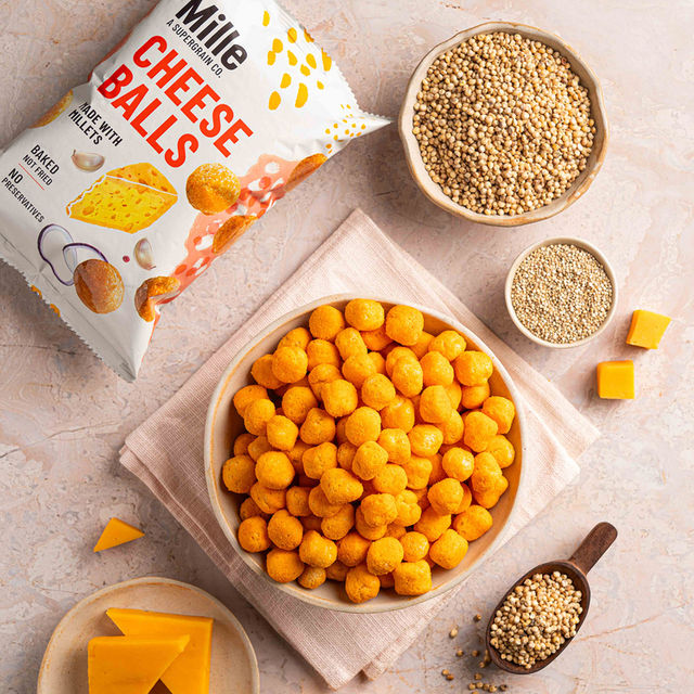 Mille Healthy Cheese Balls | Snack Anytime Combo