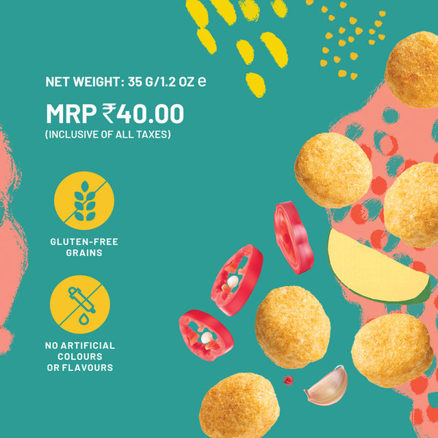 Mille Jowar Puffs | Chatpata Treat Snack | Healthy 35 g Combo