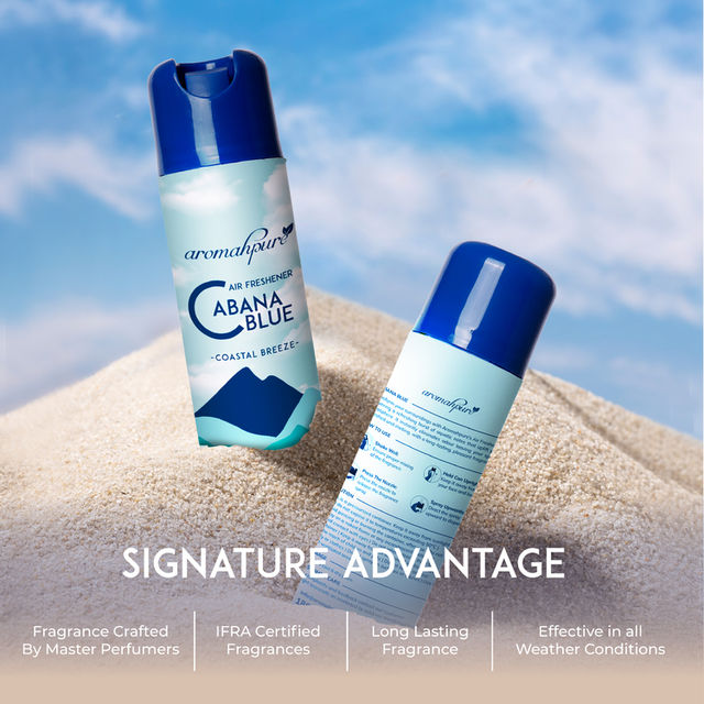Aromahpure Cabana Blue Room Freshener