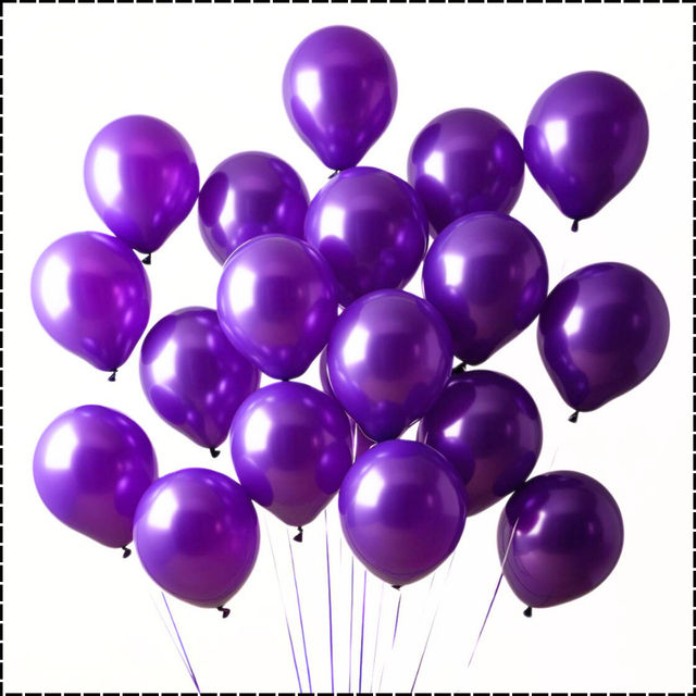 Let's Vybe Balloon Purple