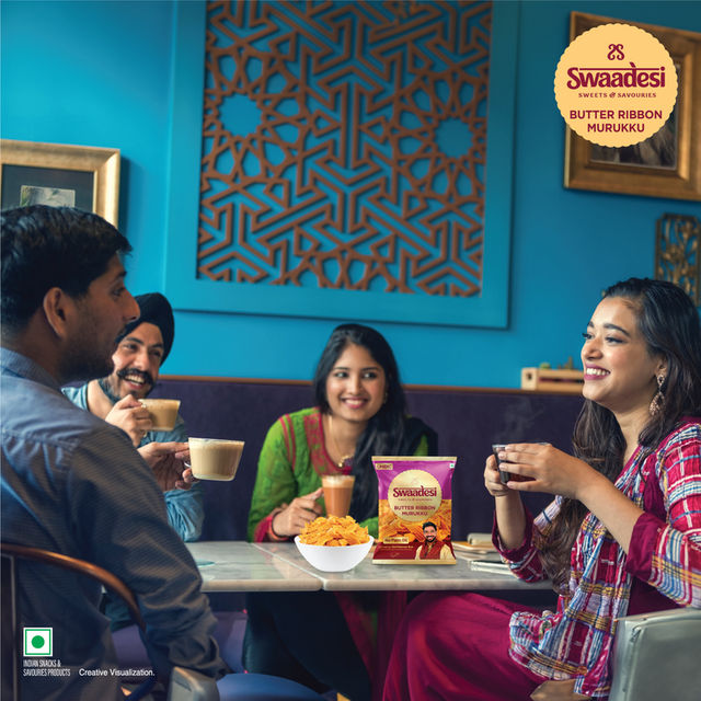 UNIBIC Swaadesi No Palm Oil Butter Ribbon Murukku