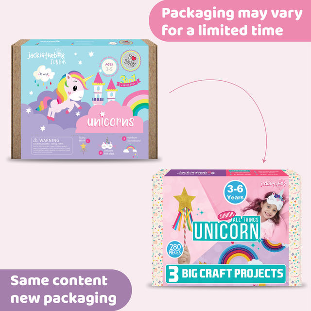 Jackinthebox Unicorn Junior Art & Craft Kit