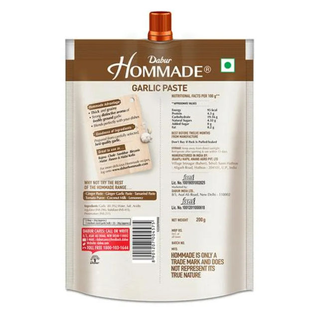 Dabur Hommade - Garlic Paste