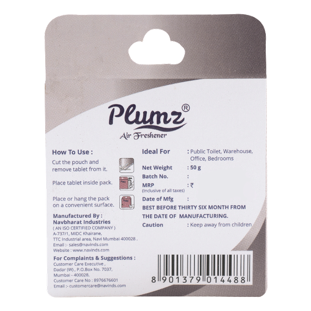 Plumz Wild Lavender Bathroom Air Freshener Blocks